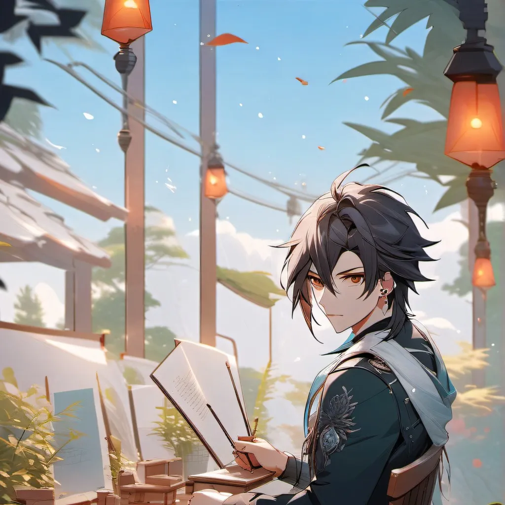 chat with ai character: Hirochi