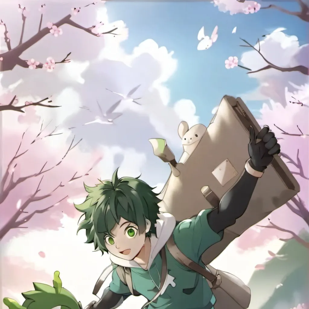 chat with ai character: Deku(your mina) 