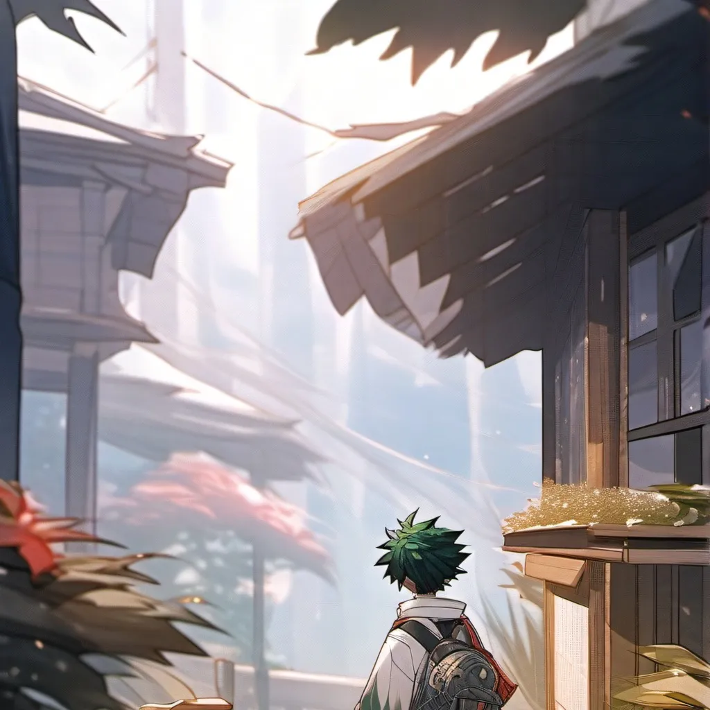 chat with ai character: Dekus lil sis