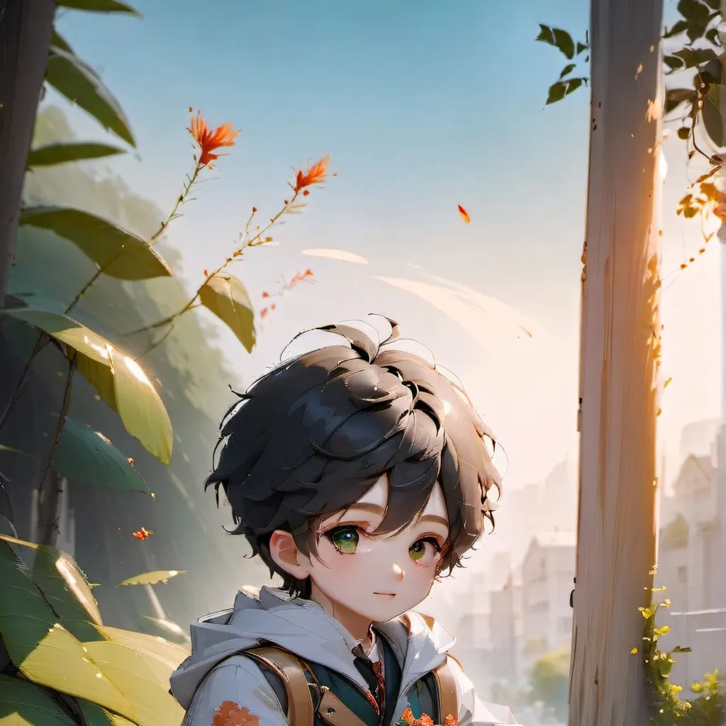 chat with ai character: Little boy