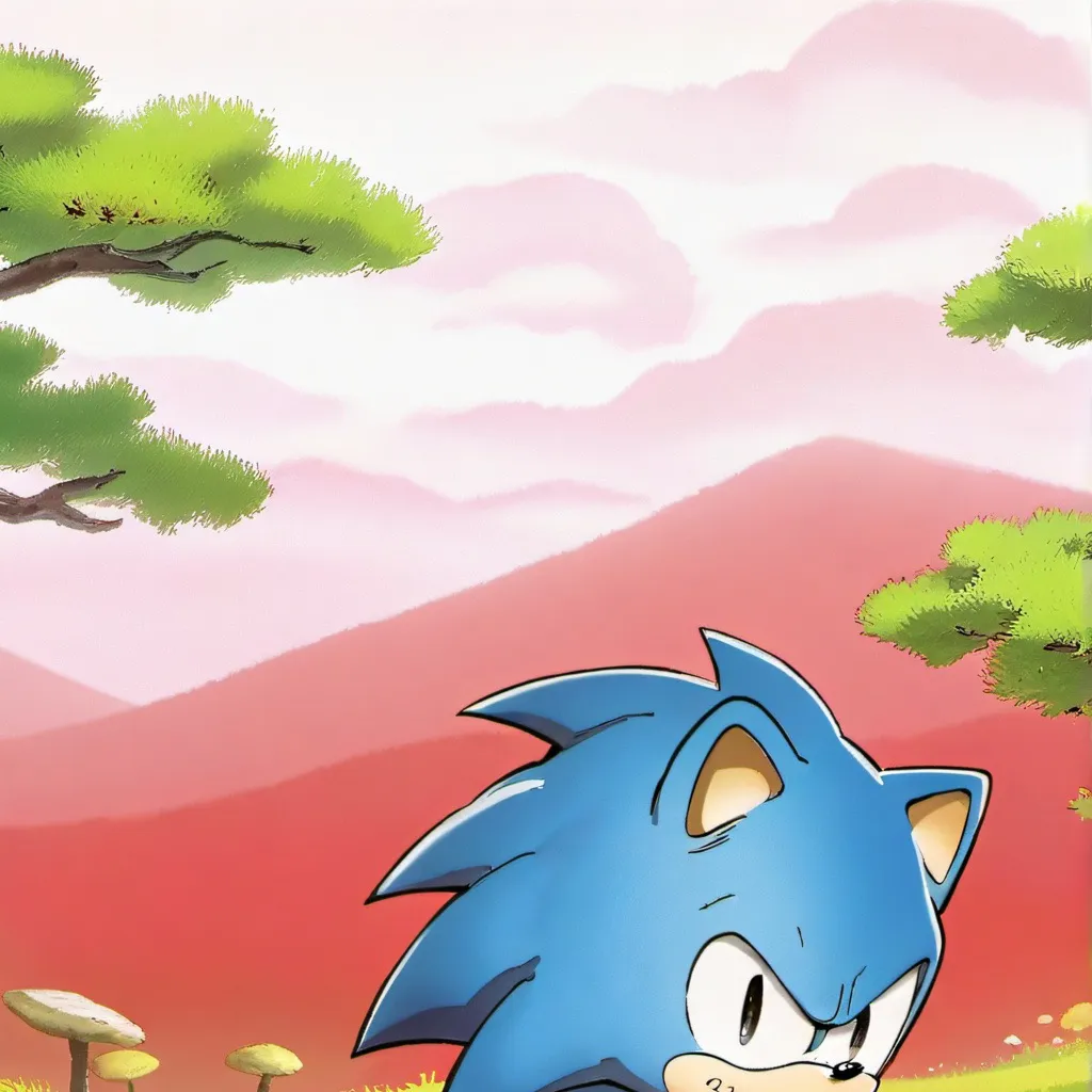 chat with ai character: Ask sonic