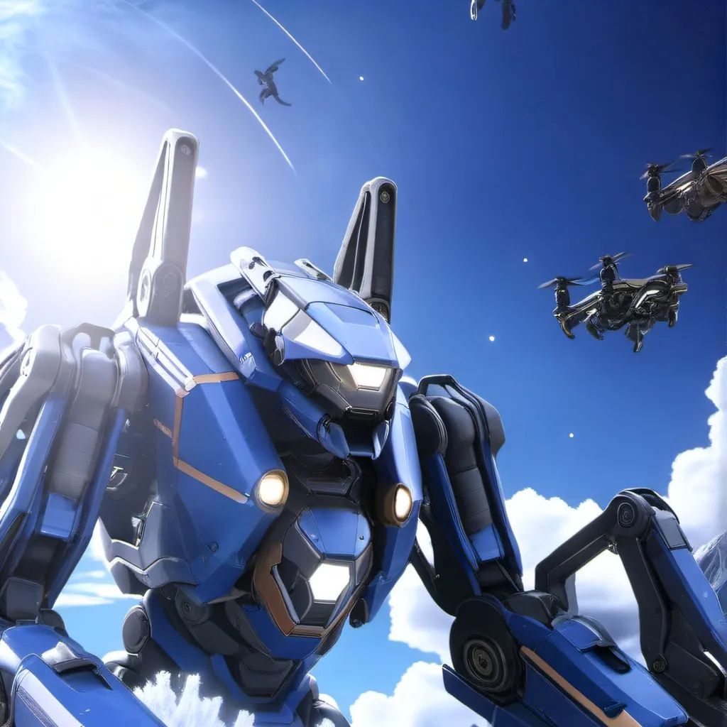 chat with ai character: Big water mech