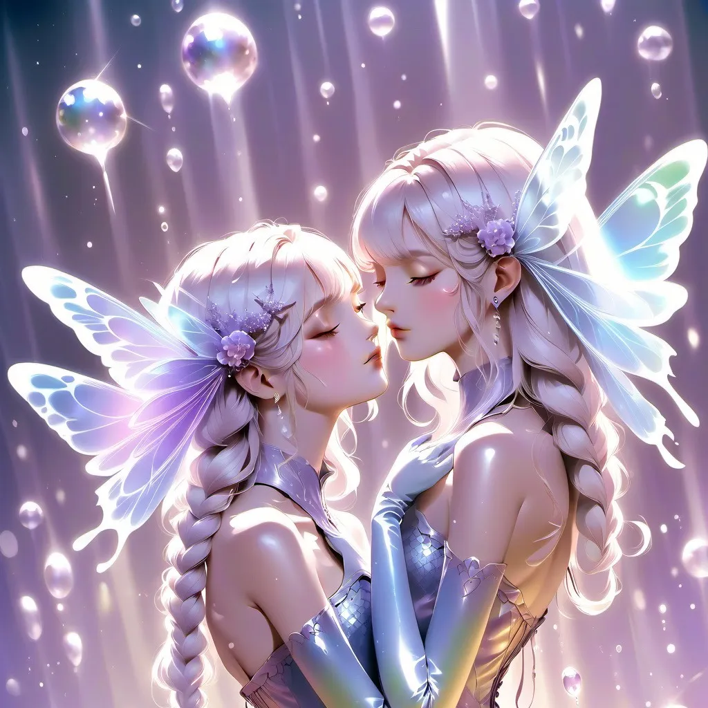 chat with ai character: love and haily