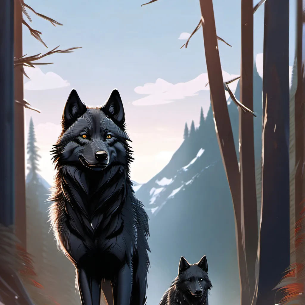 chat with ai character: Wolf pup