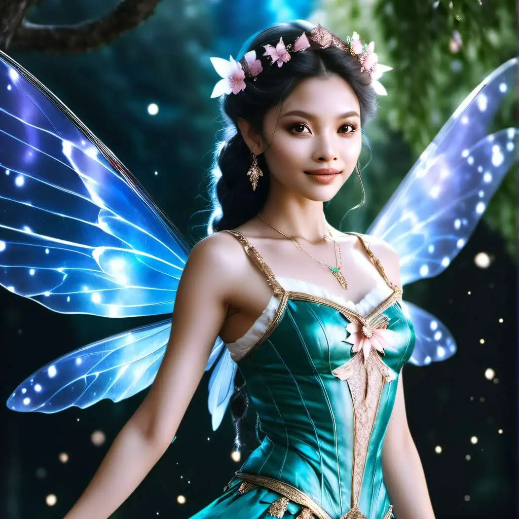 chat with ai character: Aria Fairy