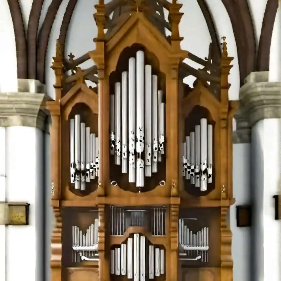 chat with ai character: Church organ