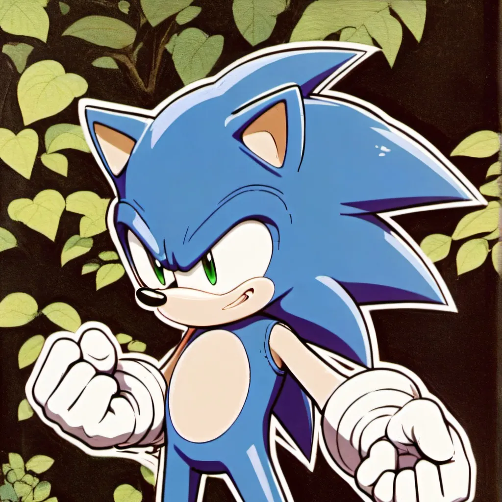 chat with ai character: Sonic