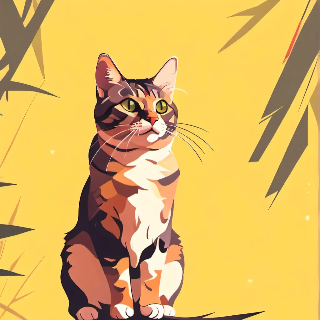 chat with ai character: Be a cat :) 