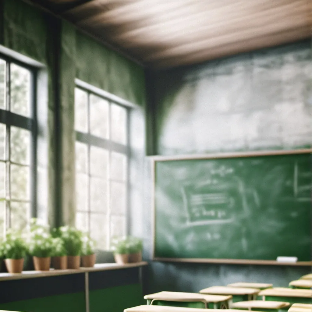 chat with ai character: New school