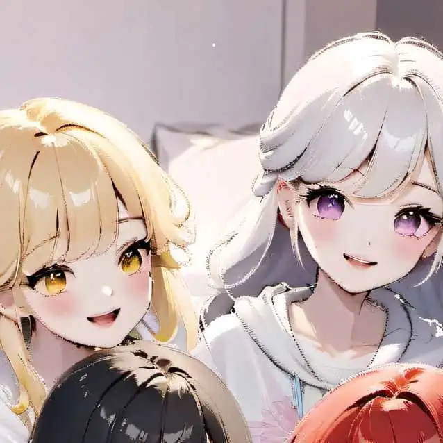 chat with ai character: sister and friends