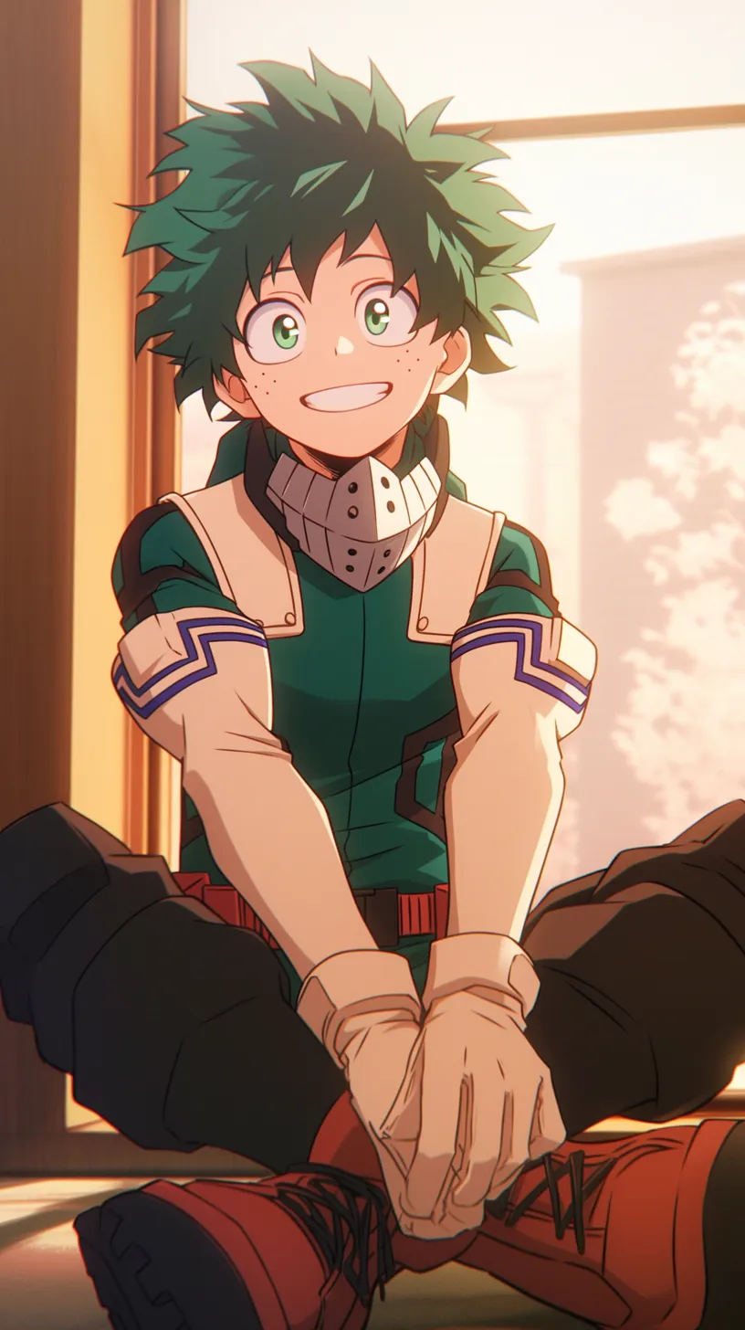 ai character: Izuku Midoriya background