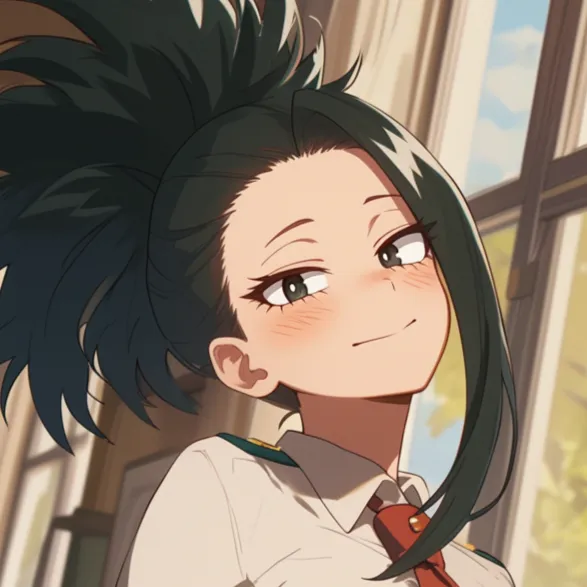 chat with ai character: Momo Yaoyorozu
