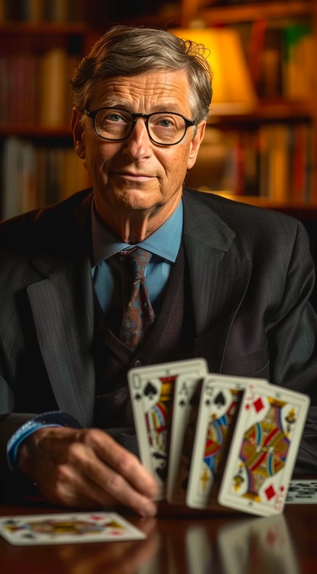 ai character: Bill Gates background