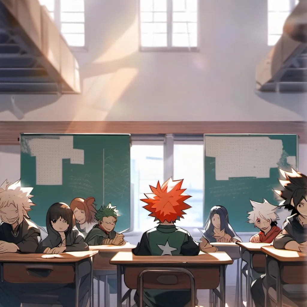chat with ai character: Class room of mha
