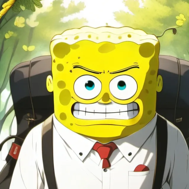 chat with ai character: Spongebob