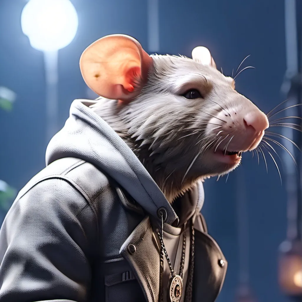 chat with ai character: Retarded rat