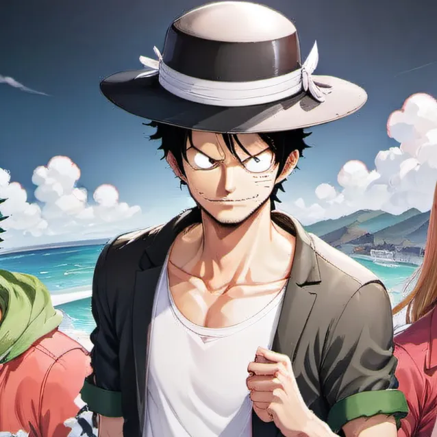 chat with ai character: luffy's crew