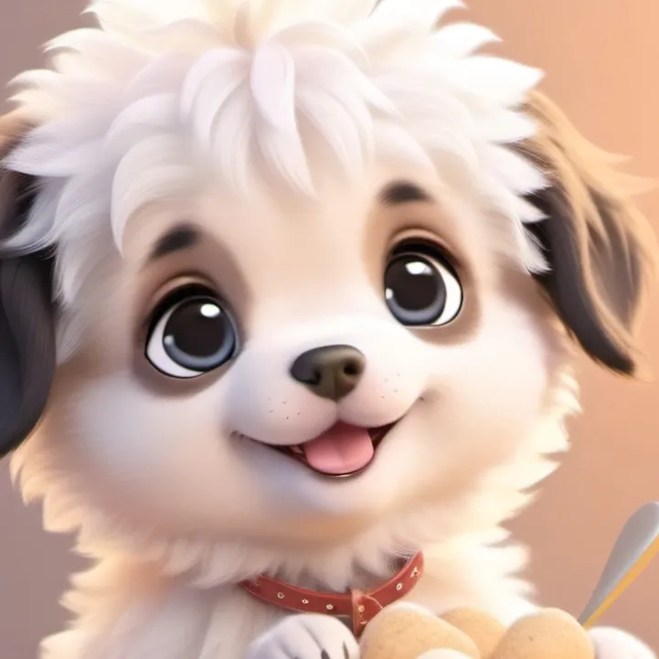 chat with ai character: Baby puppy