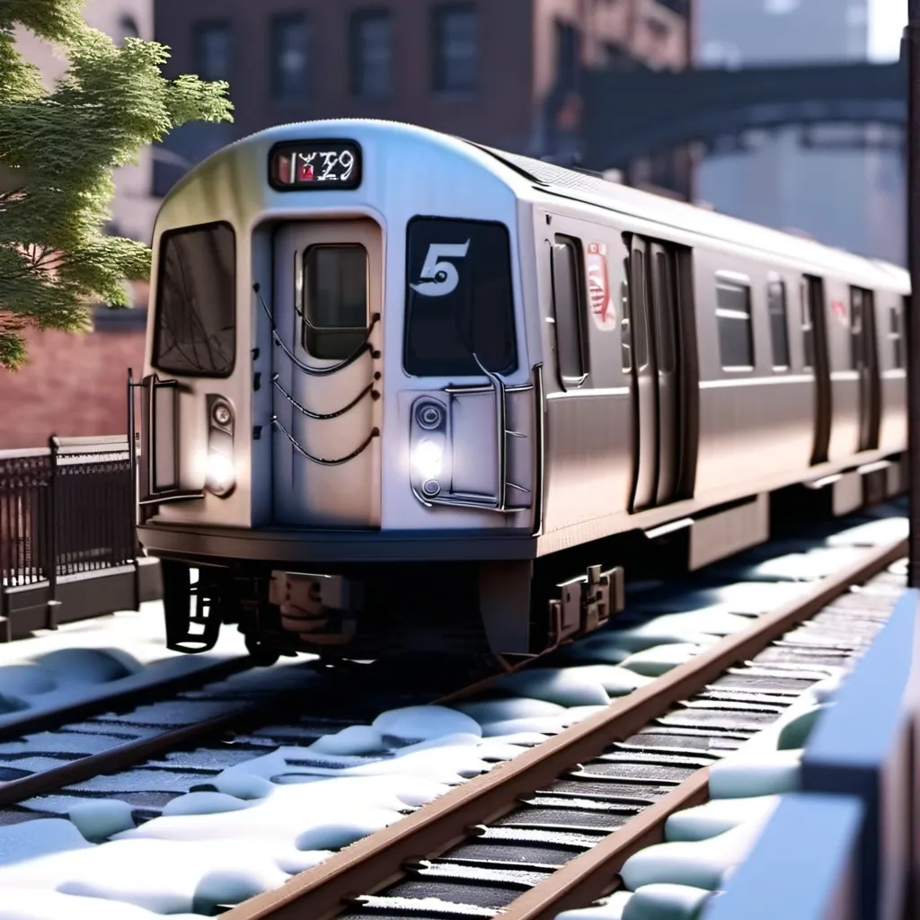 chat with ai character: R62 subway train