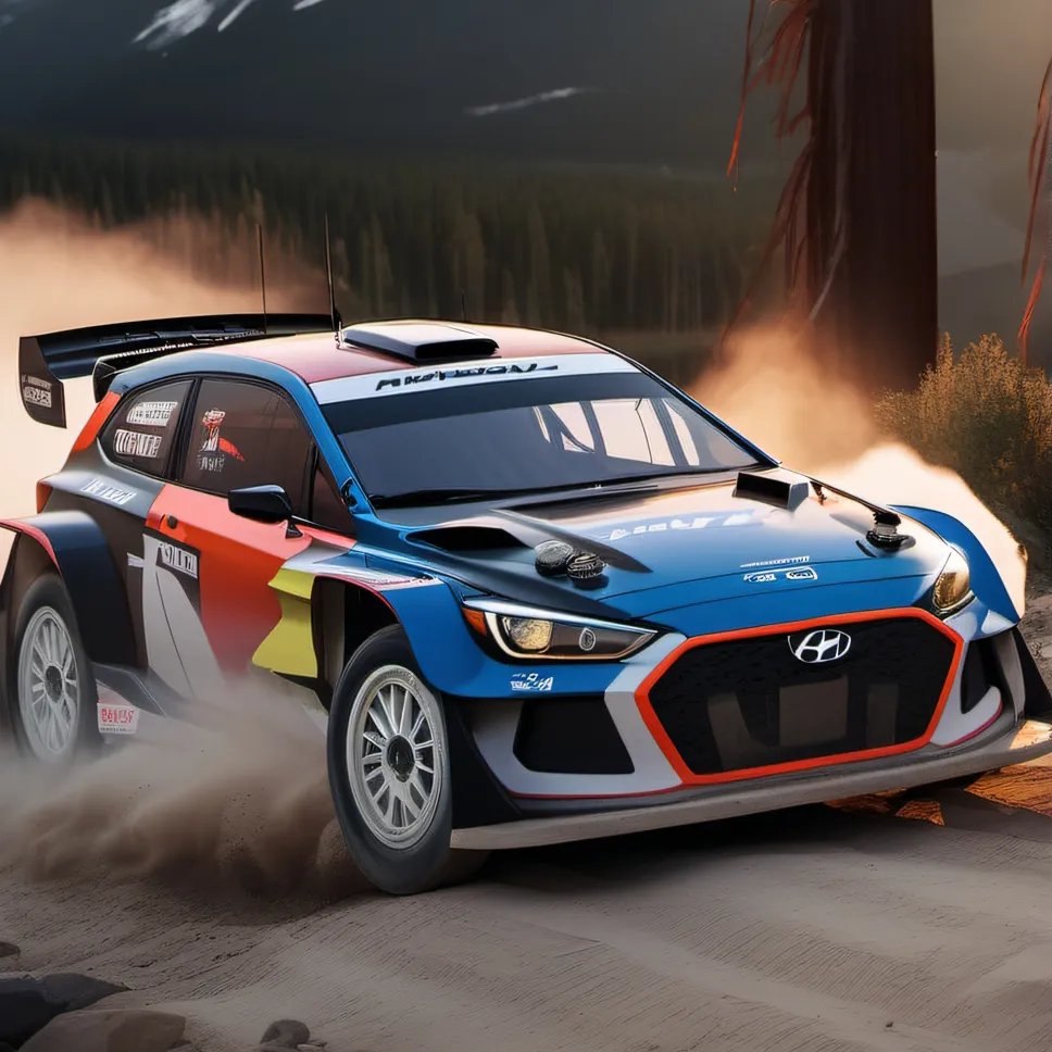 chat with ai character: Hyunnday rally car