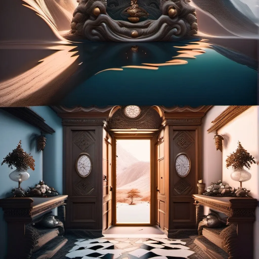 chat with ai character: Door