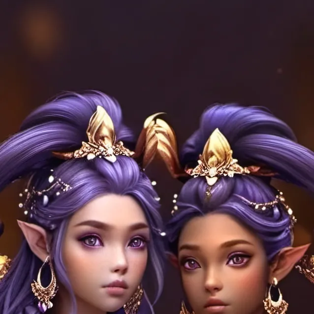 chat with ai character: Tiny-Evylin&Amora