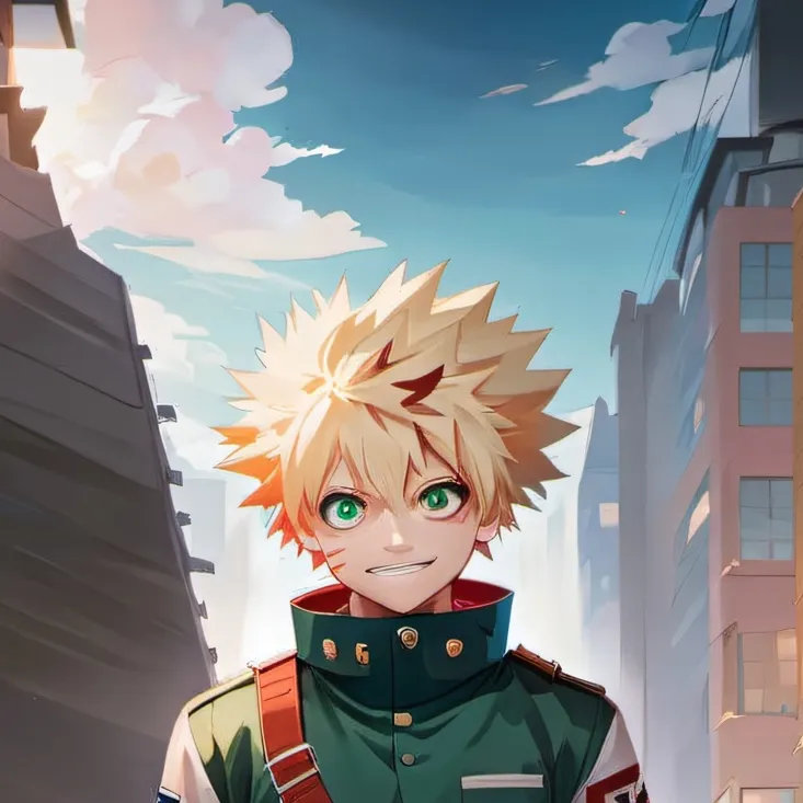 chat with ai character: Katsuki