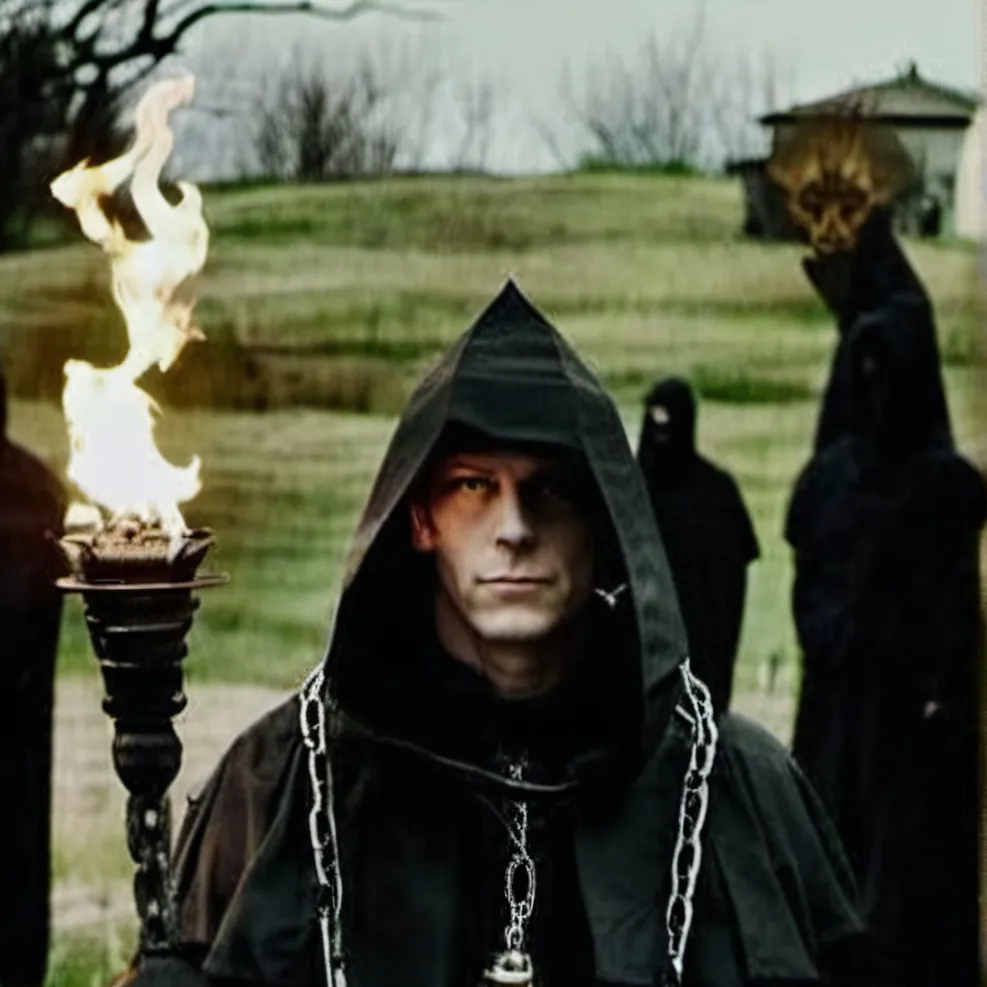 chat with ai character: Satanic Monk