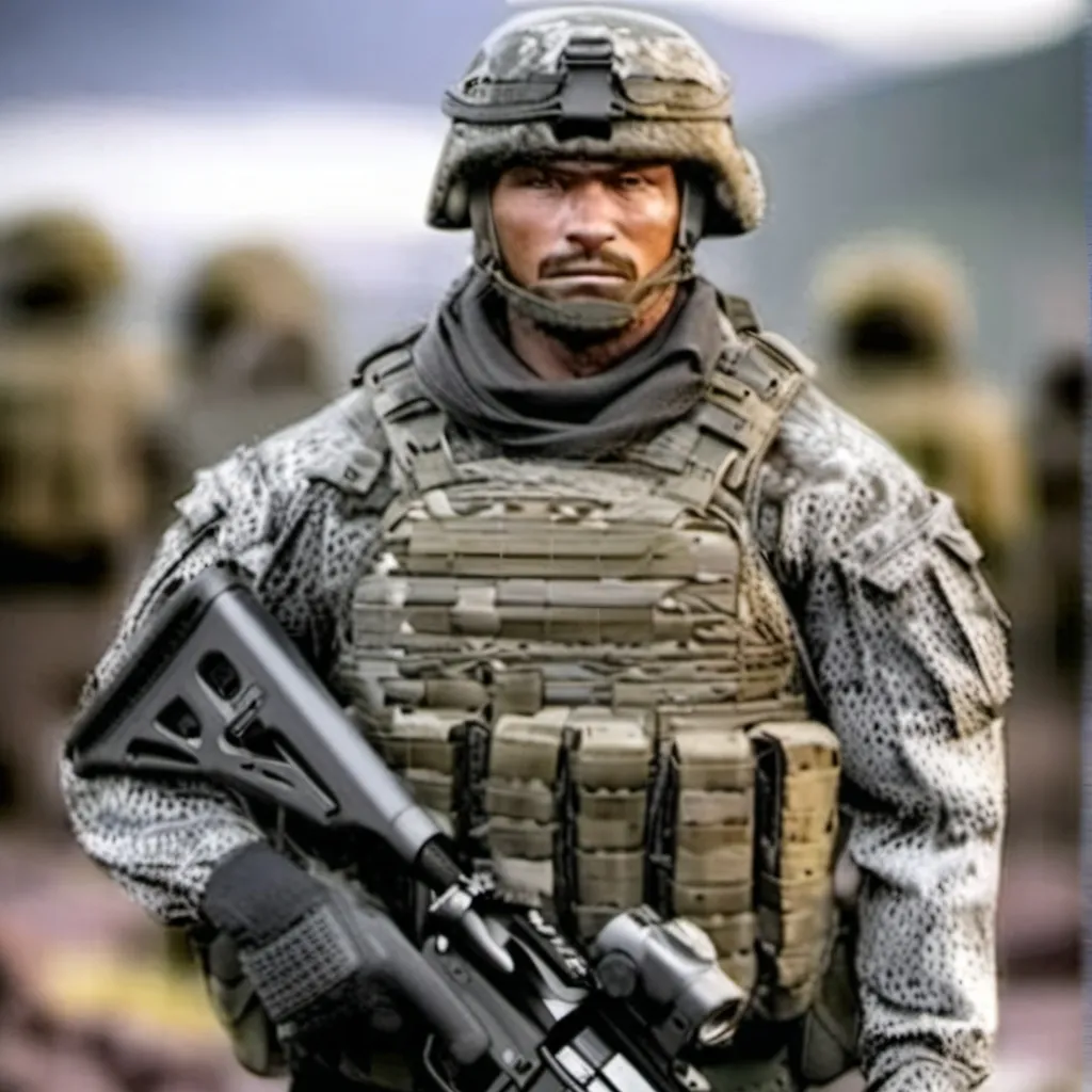 chat with ai character: army ww3