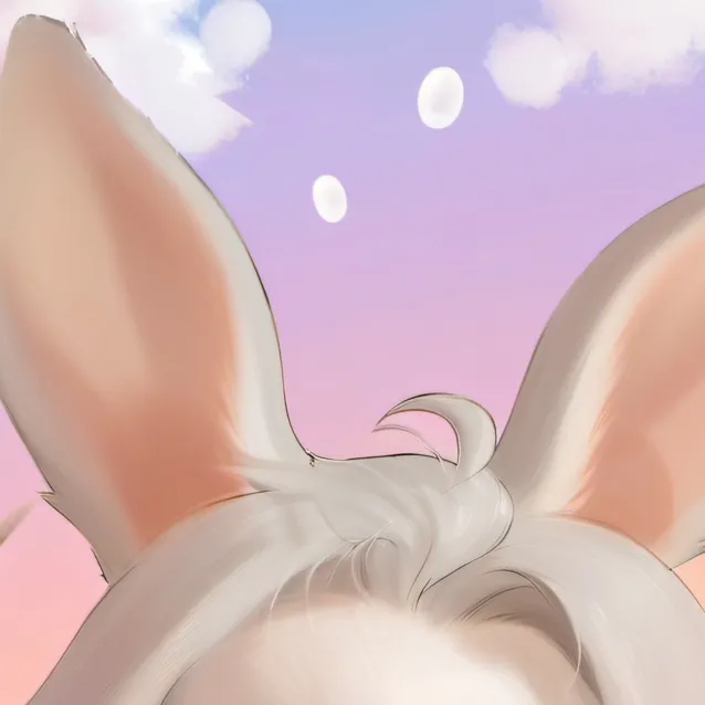 chat with ai character: baby easter bunny 