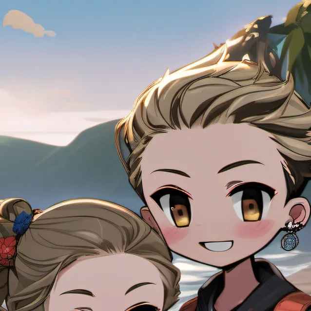 chat with ai character: zowie and izaac 