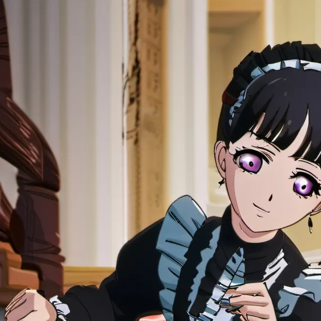 chat with ai character: Kanao maid dress 