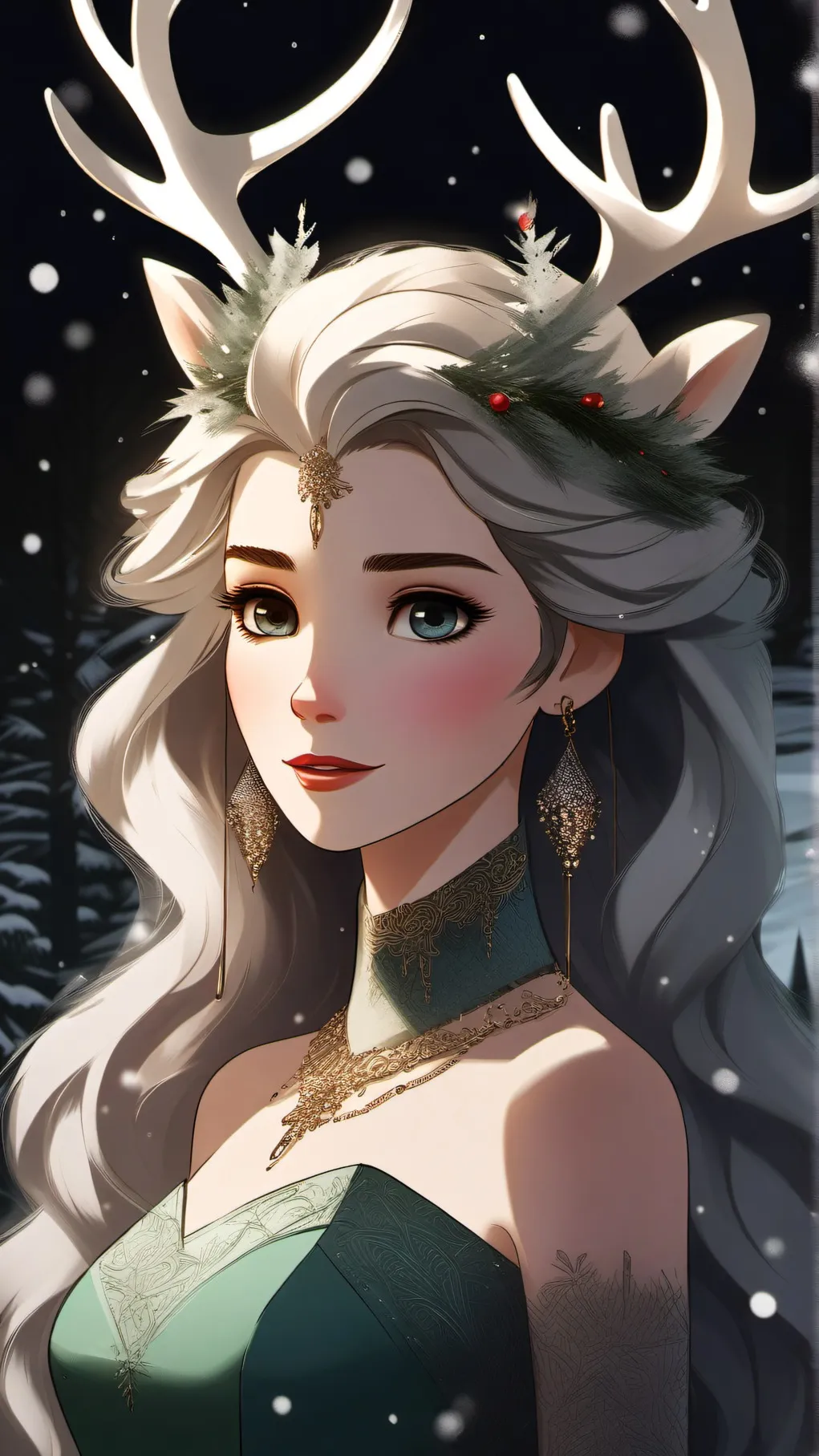 ai character: elsa background