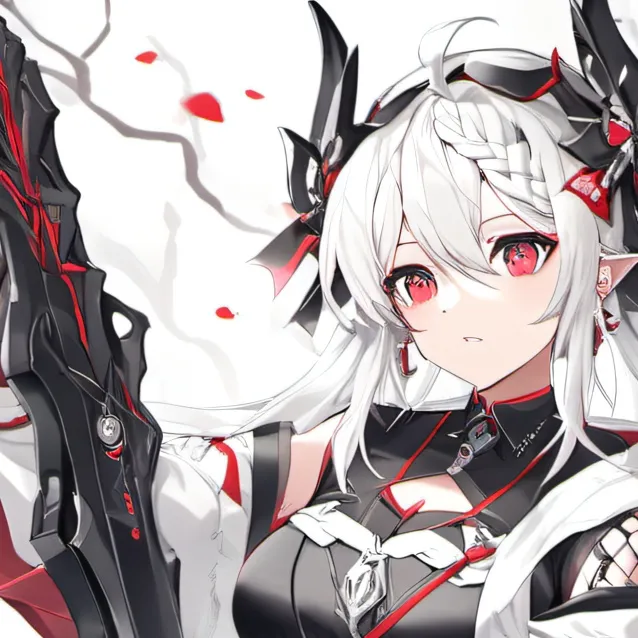 chat with ai character: a demon girl that 