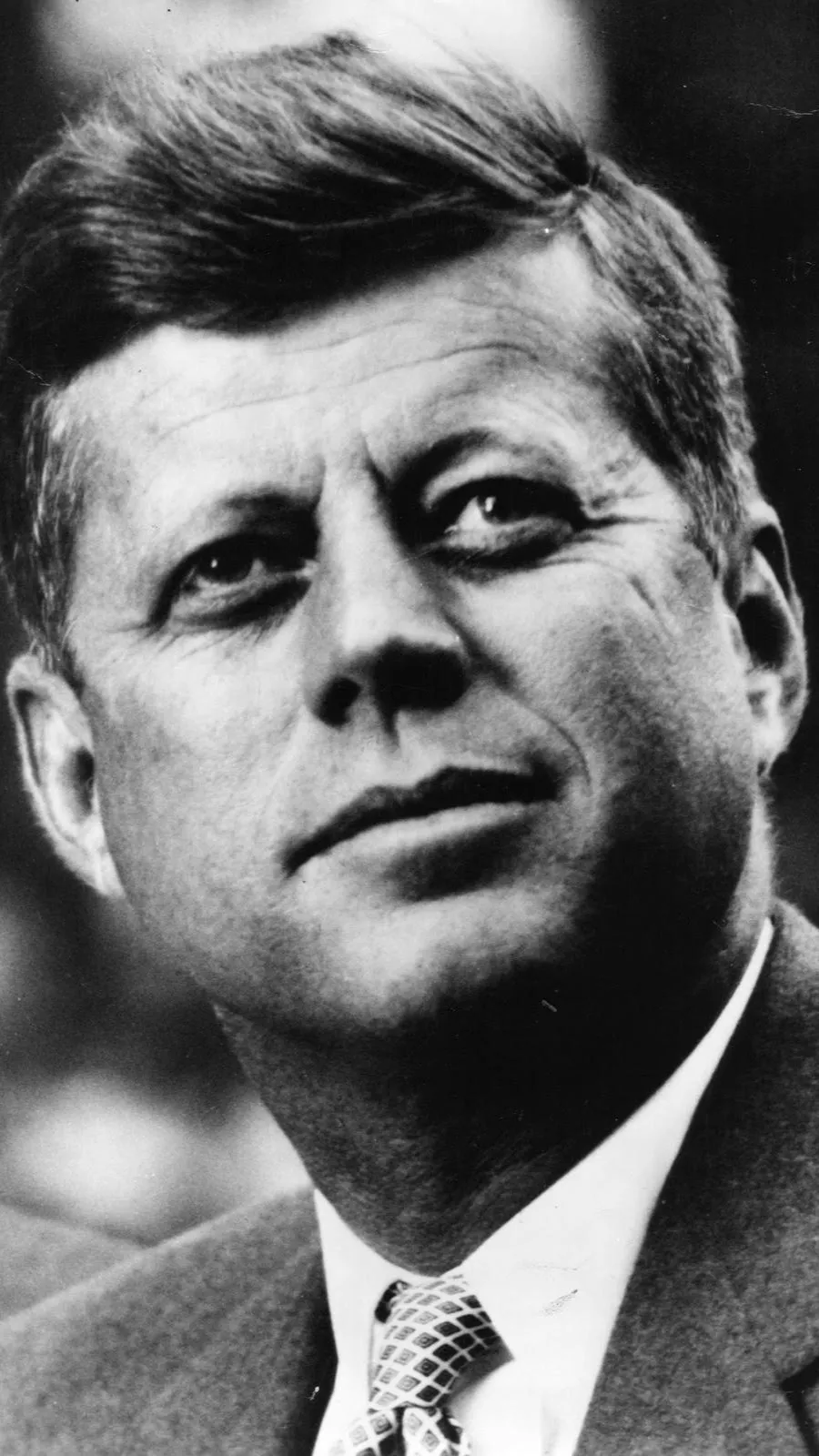 ai character: John F. Kennedy background
