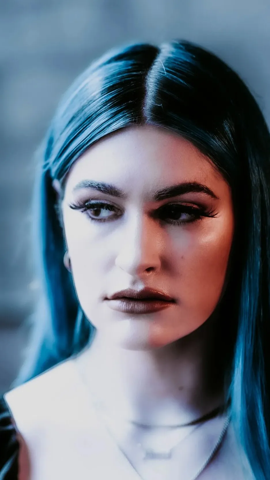 ai character: Courney LaPlante background