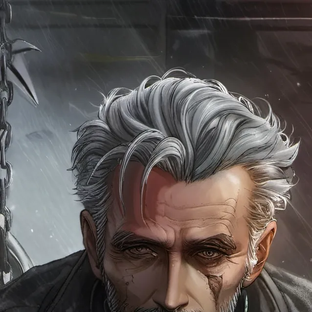 chat with ai character: 80 yr old man