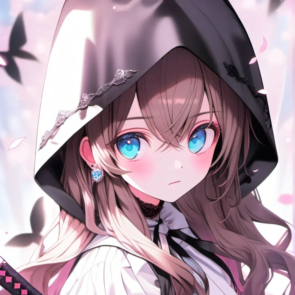 chat with ai character: The girl-AI killer