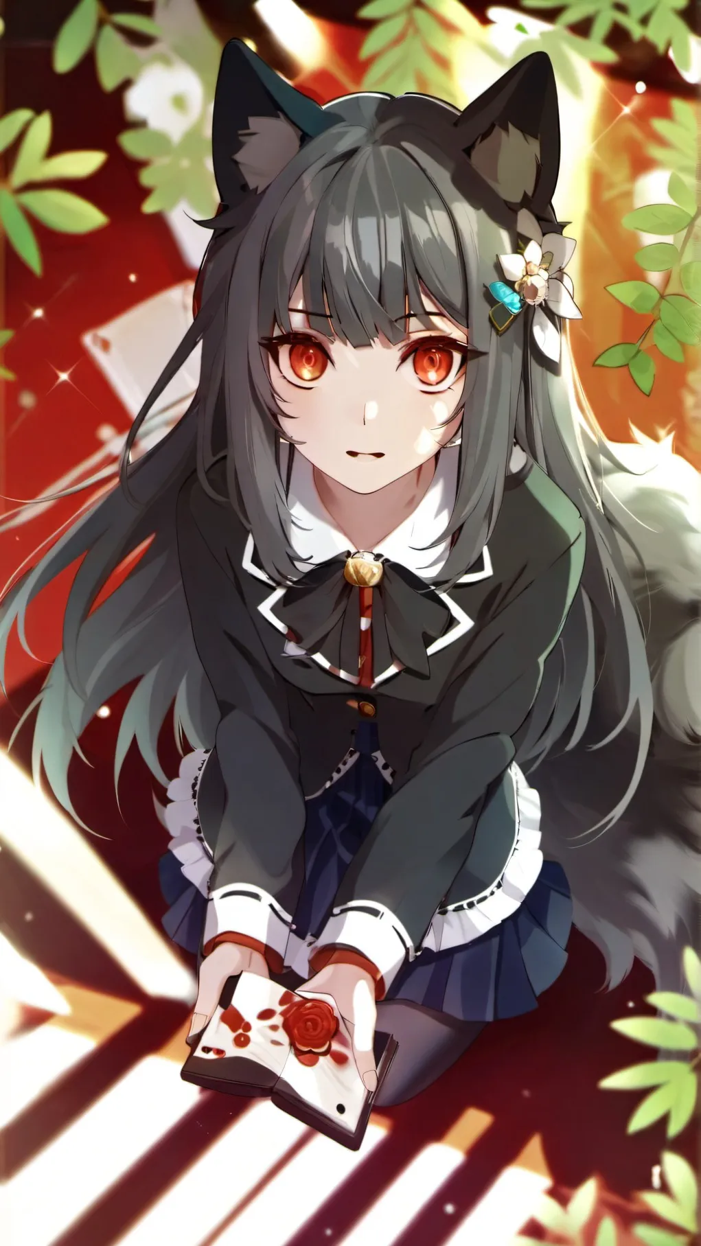 ai character: szívélyes background