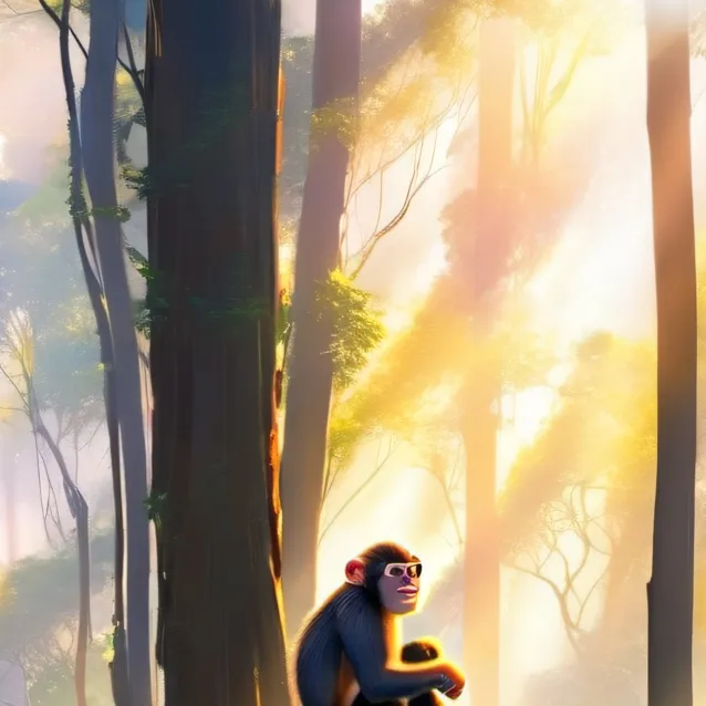 chat with ai character: Funny Monke