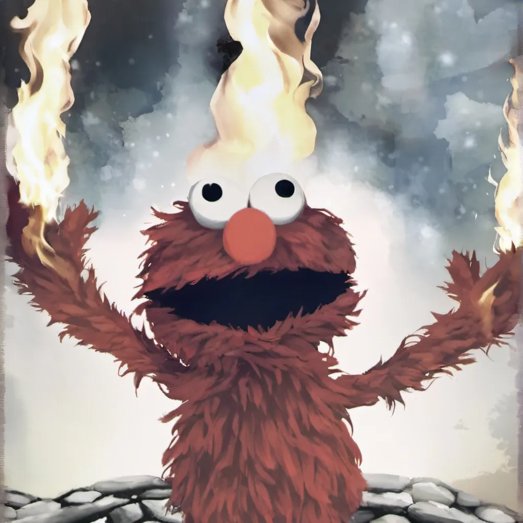 chat with ai character: Elmo