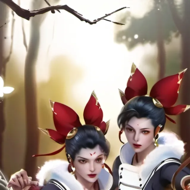 chat with ai character: Luna and Lana