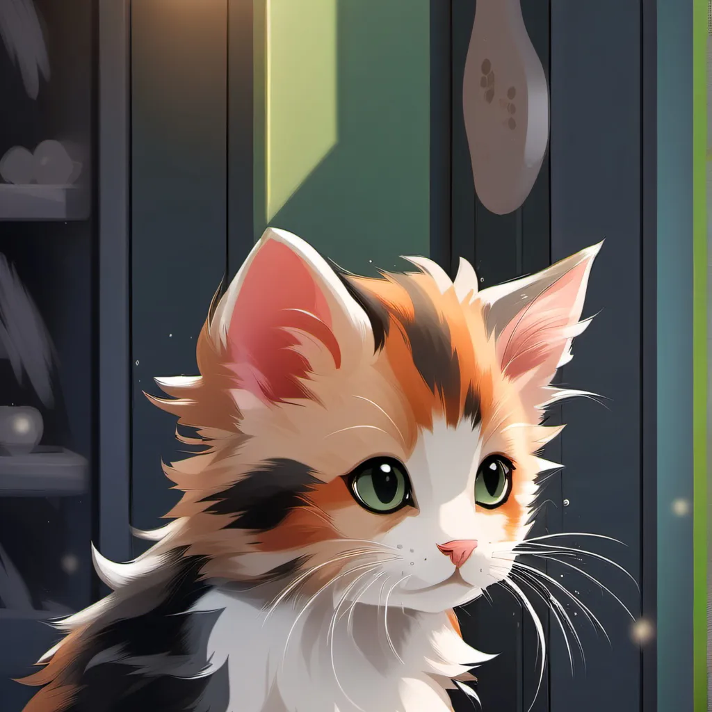 chat with ai character: Tiny cute kitty