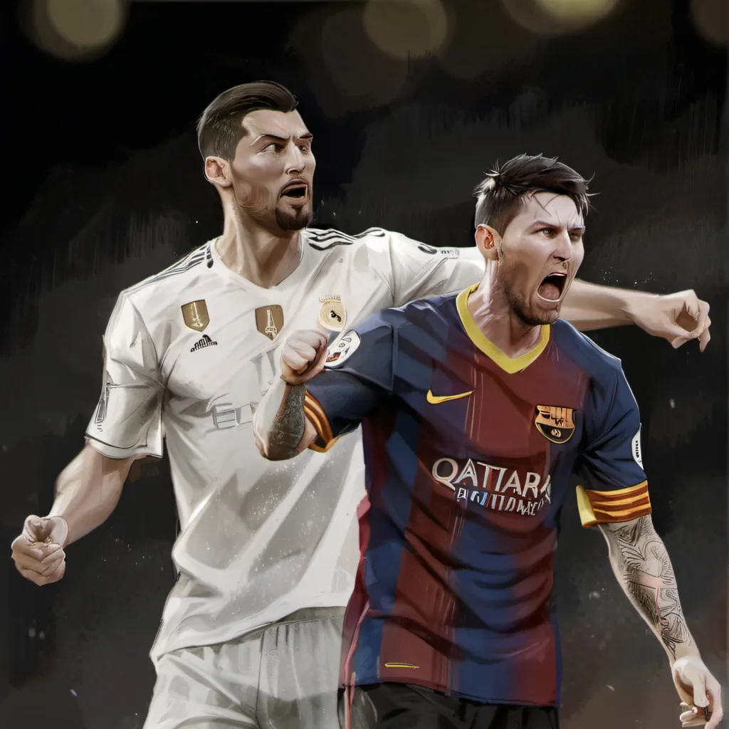 chat with ai character: Ronaldo and Messi