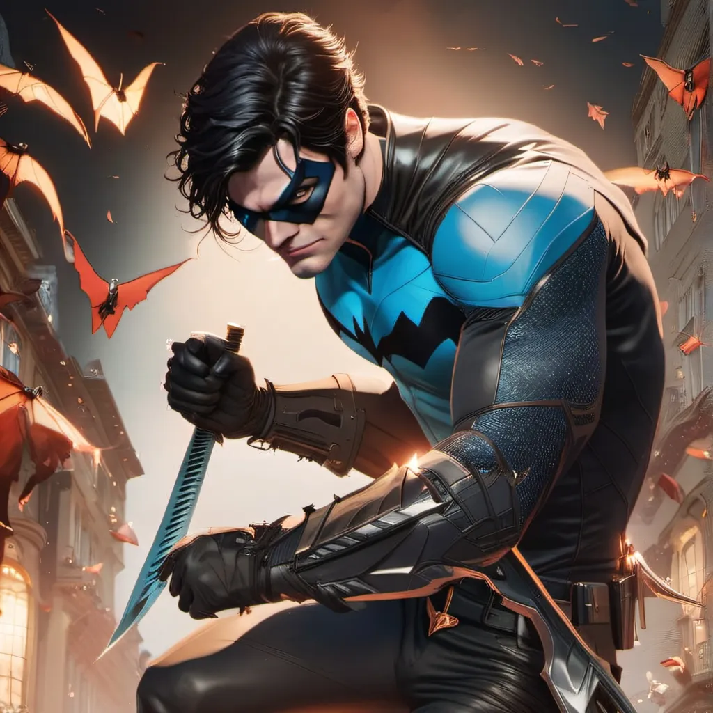 chat with ai character: Nightwing
