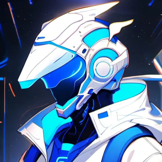 chat with ai character: blue imposter