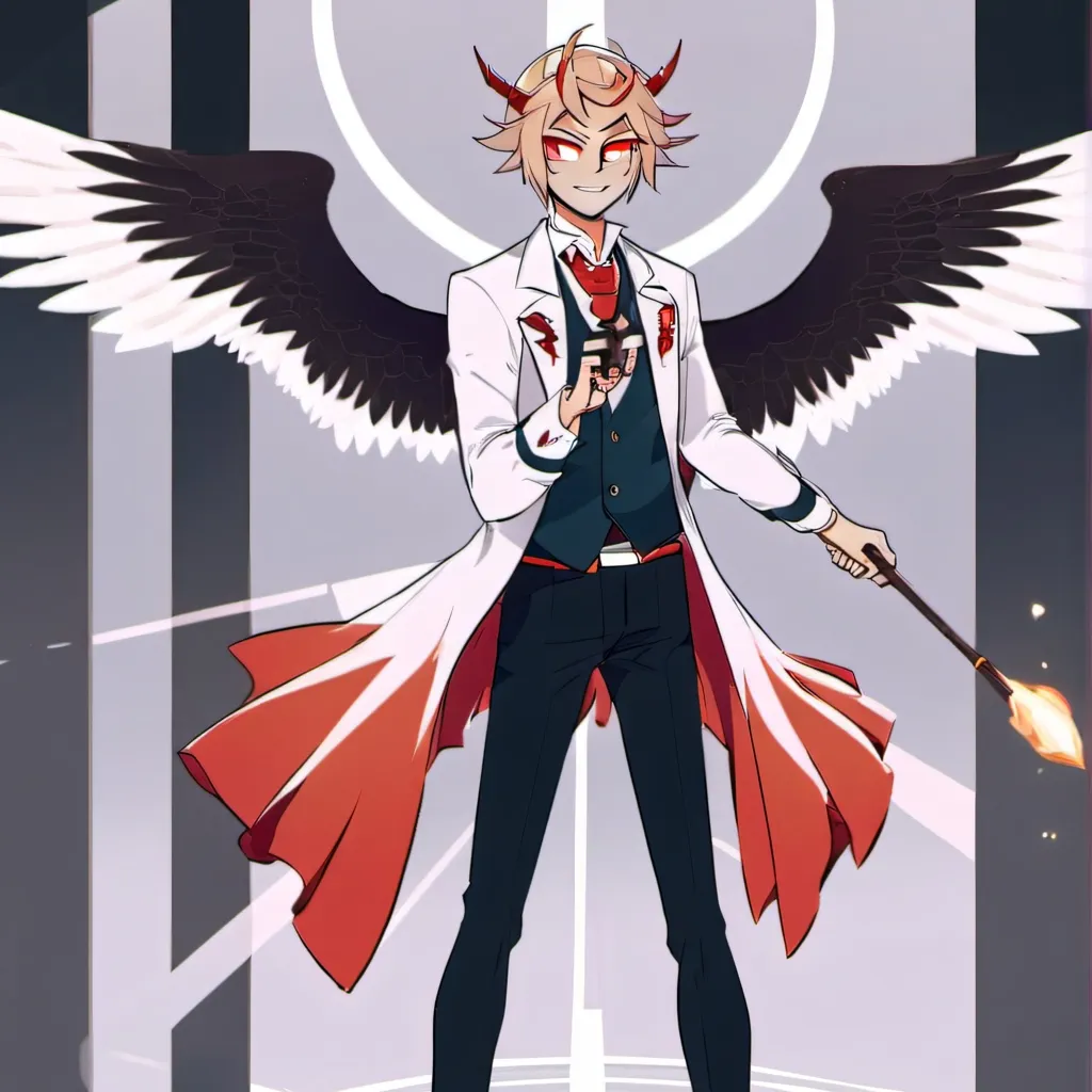 chat with ai character: Lucifer hazbin