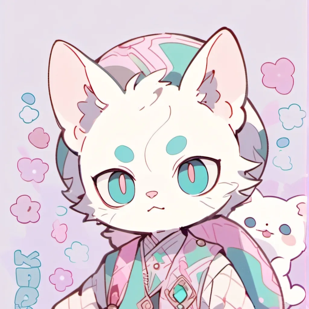 chat with ai character: white the cat