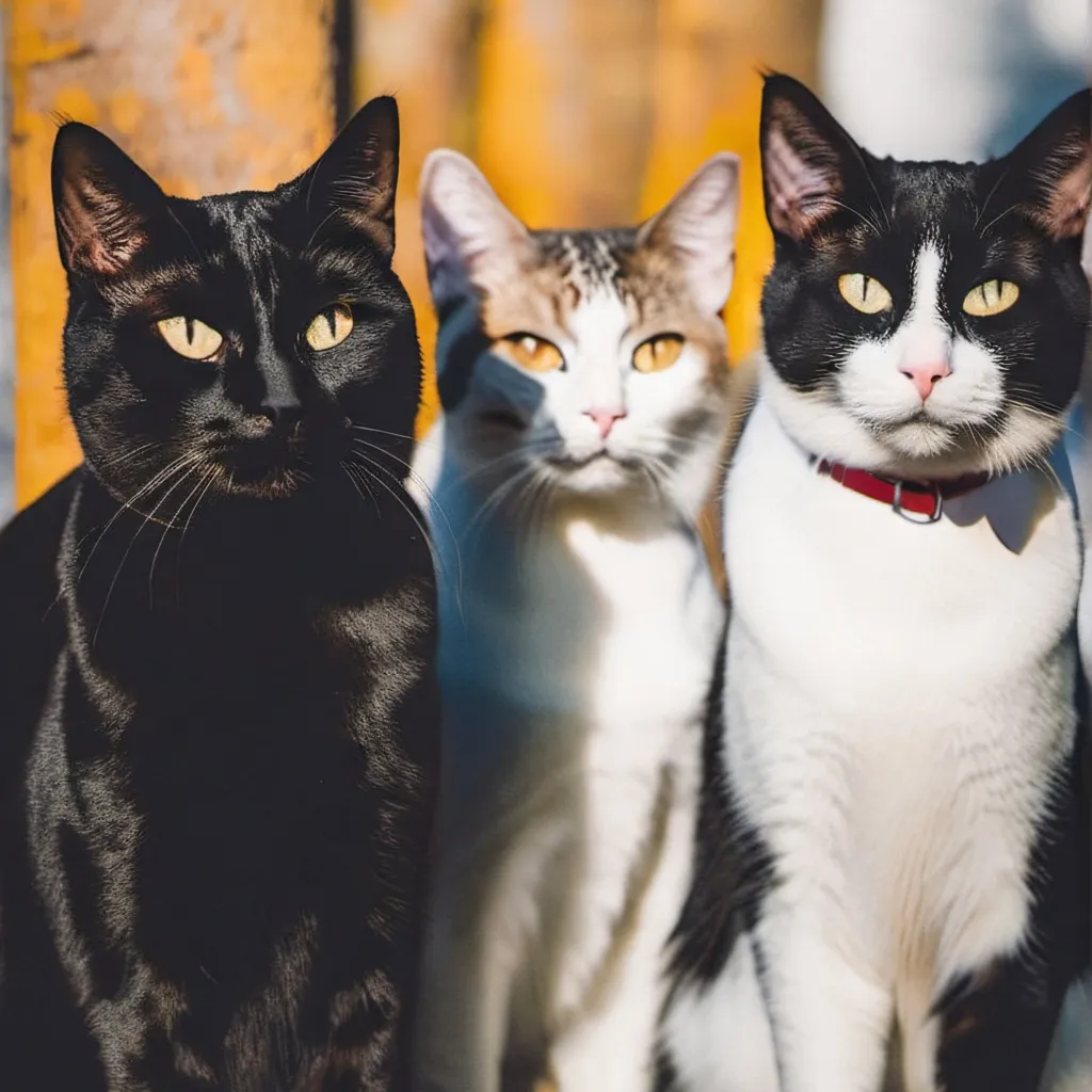 chat with ai character: The Cat Trio