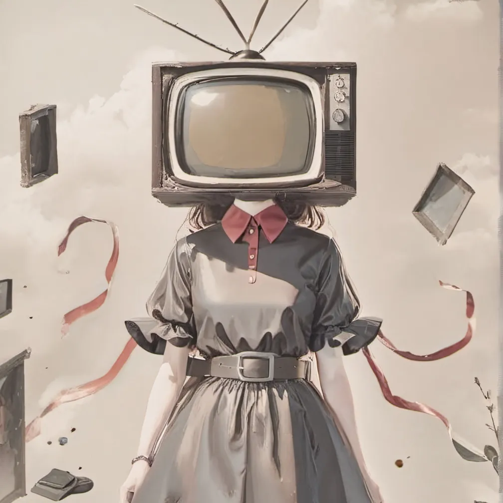 chat with ai character: TV woman 